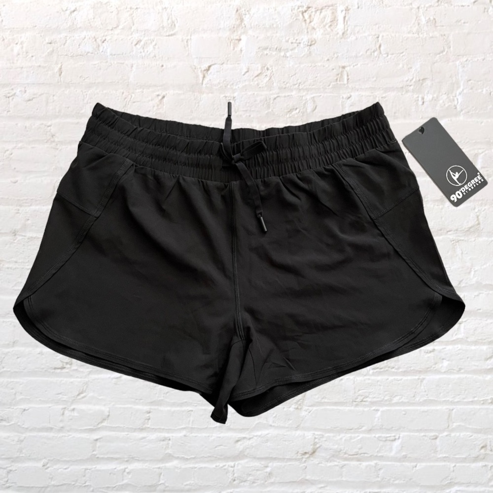 💕 🆕 90 Degree by Reflex built in underwear sport workout athleisure shorts